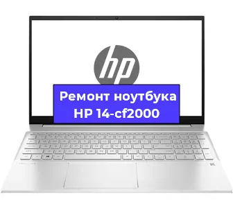 Чистка от пыли и замена термопасты на ноутбуке HP 14-cf2000 в Челябинске